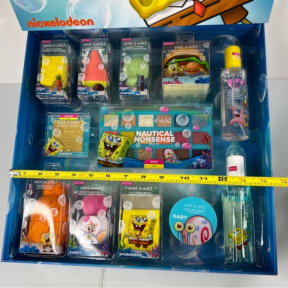 ✨NEW✨ SpongeBob SquarePants Ltd. Edition Full Vault Collection 12 Pc. WET n WILD - Picture 3 of 17